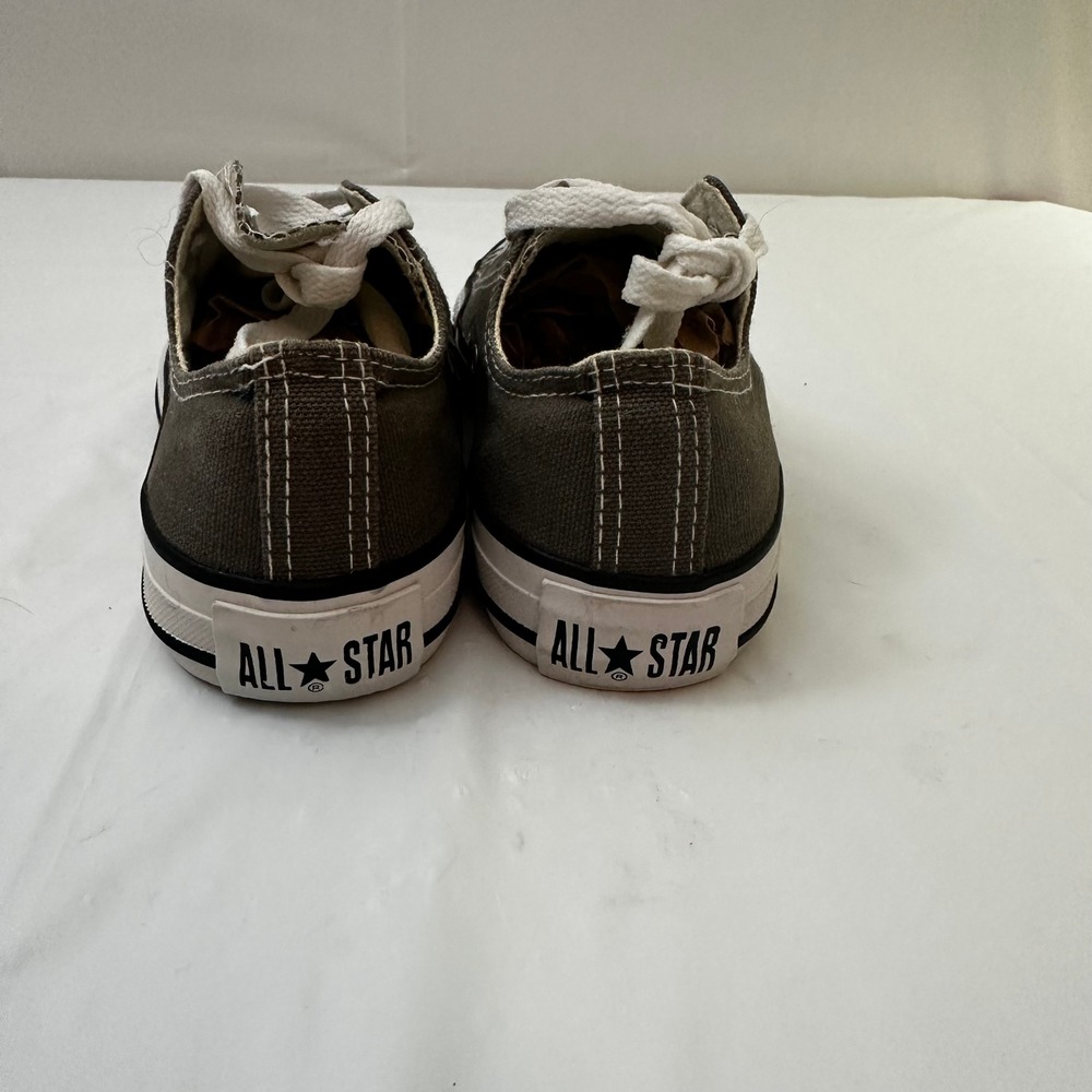 Converse Chuck Taylor All Star Low Top Charcoal Grey/Olive Hugh Sneakers WSize5 - Picture 10 of 11